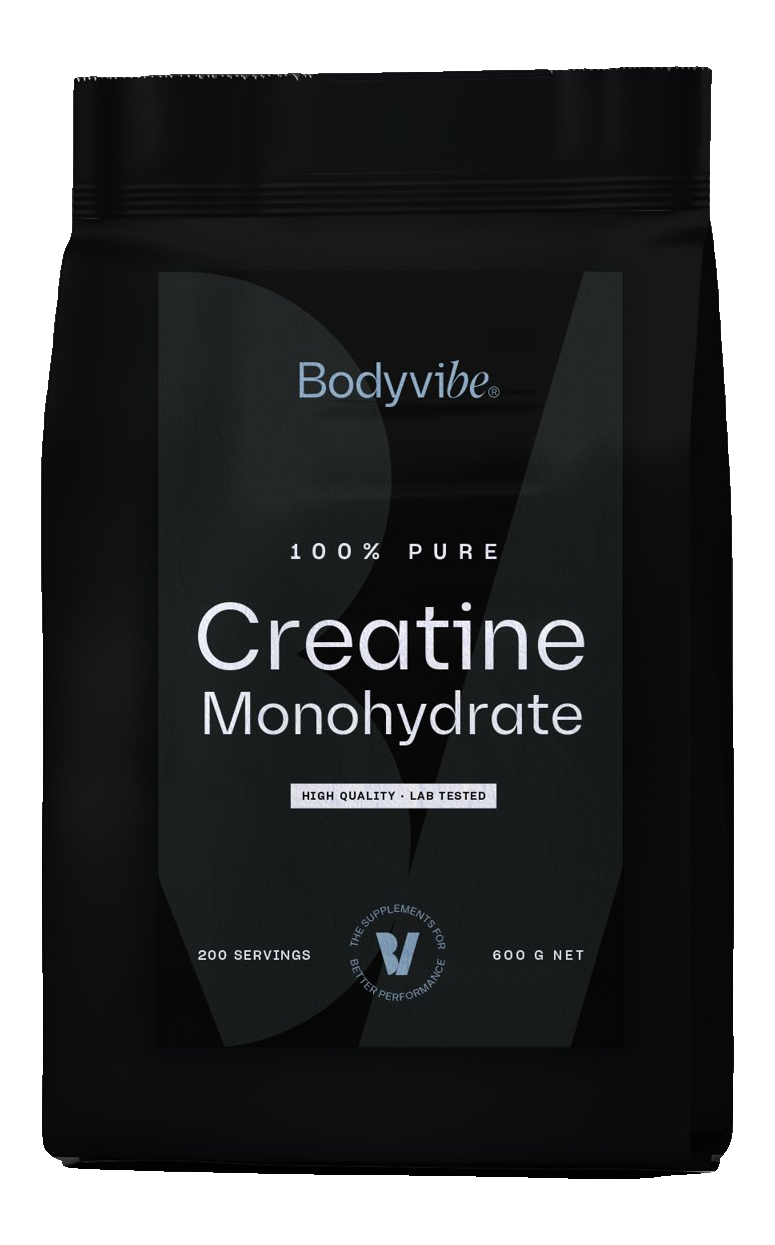 Bolsa negra de Creatine Monohydrate de Bodyvibe